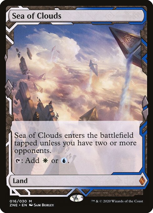 Sea of Clouds (16) (Foil) - Zendikar Rising Expeditions