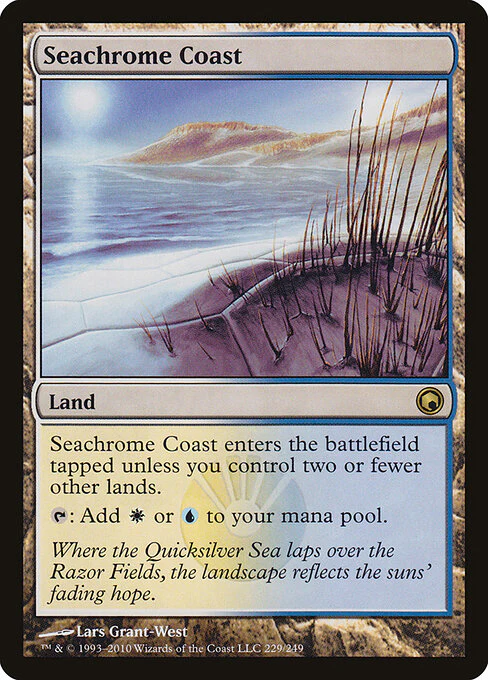Seachrome Coast (229) (Foil) - Scars of Mirrodin