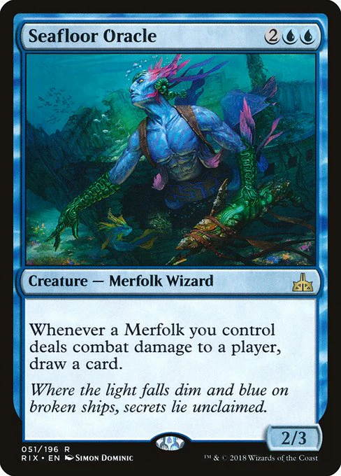 Seafloor Oracle (51) - Rivals of Ixalan