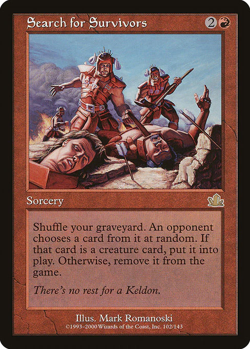 Search for Survivors (102) (Foil) - Prophecy
