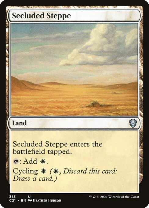 Secluded Steppe (315) - Commander 2021