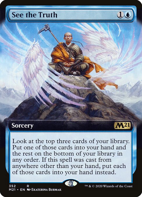 See the Truth (352) - EXTENDED ART - Core Set 2021