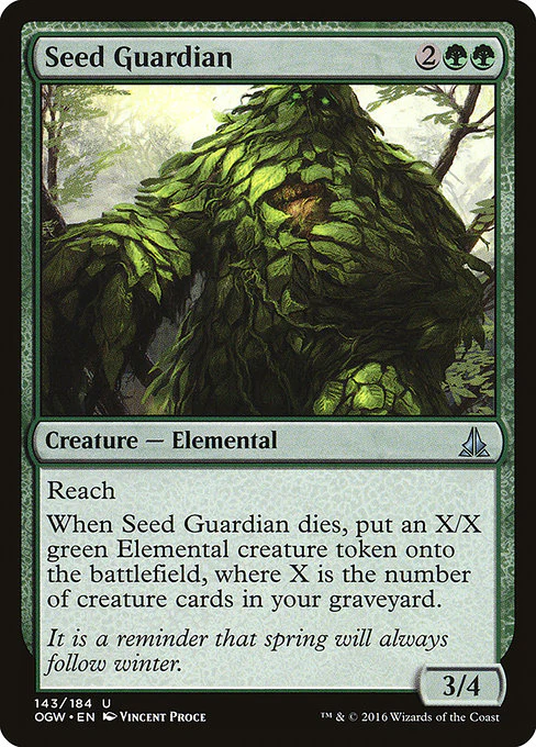 Seed Guardian (143) (Foil) - Oath of the Gatewatch
