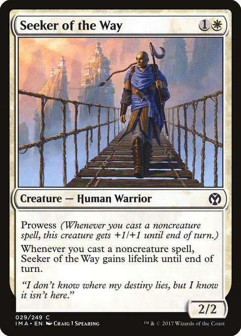 Seeker of the Way (29) (Foil) - Iconic Masters