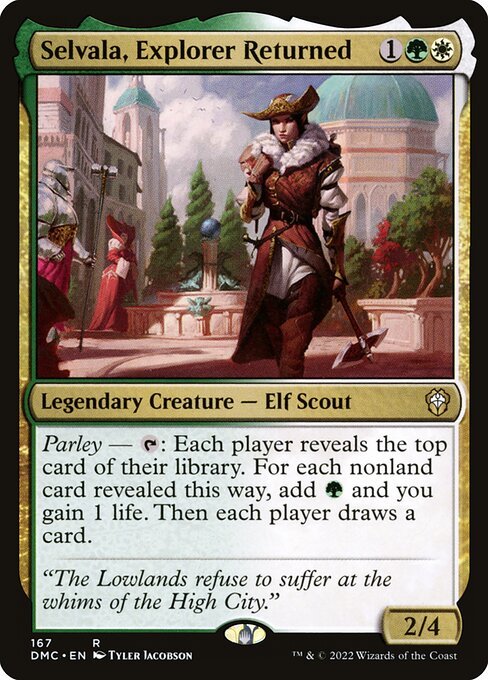 Selvala, Explorer Returned (167) - Dominaria United Commander