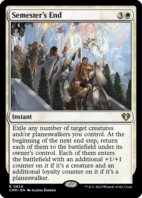 Semester's End (834) - Commander Masters