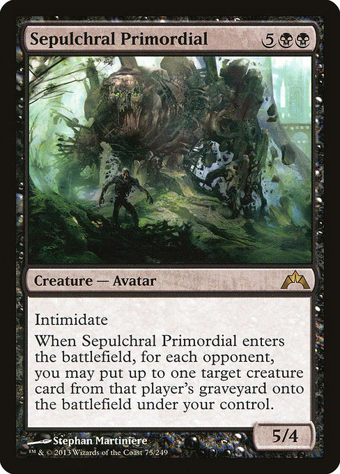 Sepulchral Primordial (75) (Foil) - Gatecrash