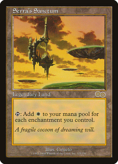 Serra's Sanctum (325) - Urza's Saga