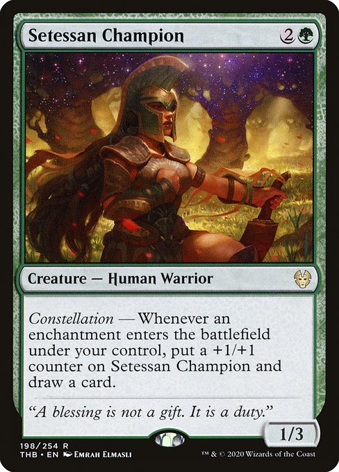 Setessan Champion (198) - Theros Beyond Death