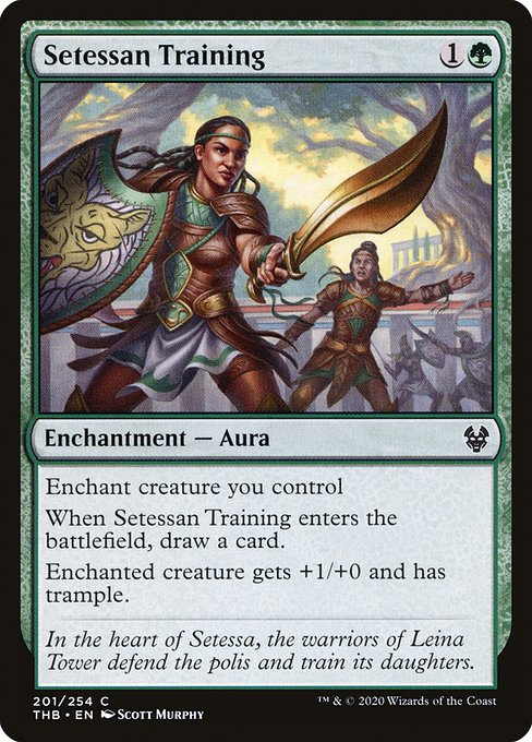Setessan Training (201) - Theros Beyond Death