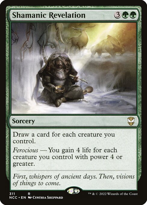 Shamanic Revelation (311) - New Capenna Commander