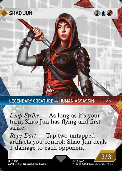 Shao Jun (151) - BORDERLESS (Foil) - Assassin's Creed