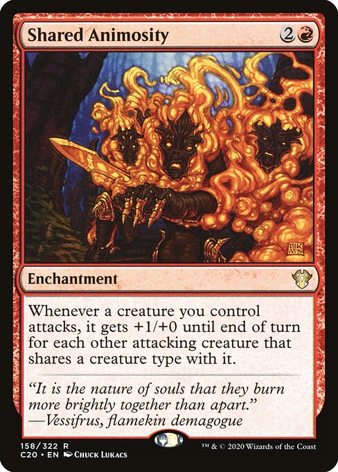 Shared Animosity (158) - Commander 2020