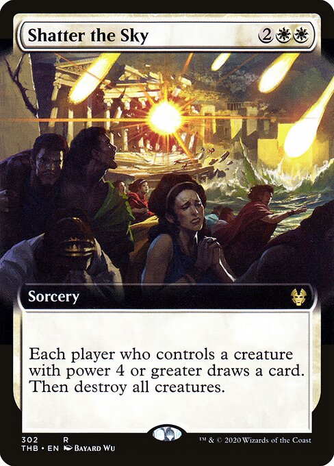 Shatter the Sky (302) - EXTENDED ART - Theros Beyond Death