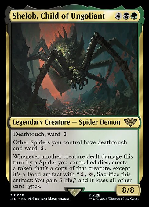 Shelob, Child of Ungoliant (230) (Foil) - The Lord of the Rings: Tales of Middle-earth
