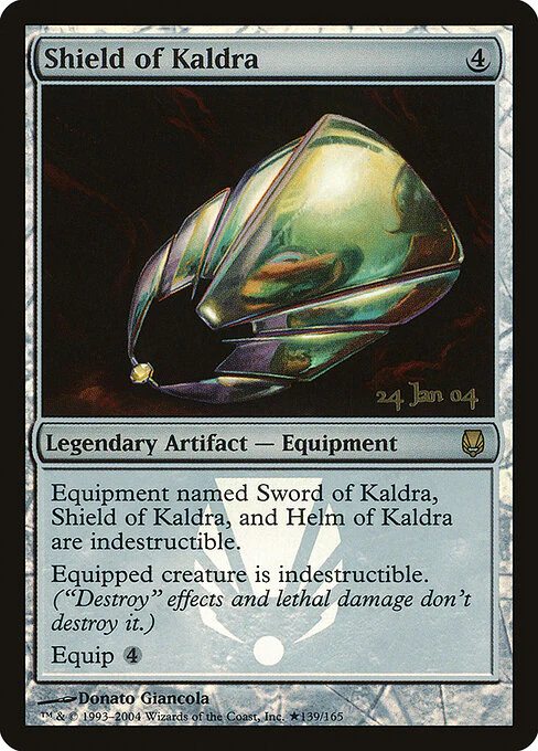 Shield of Kaldra (139★) (Foil) - Darksteel Promos