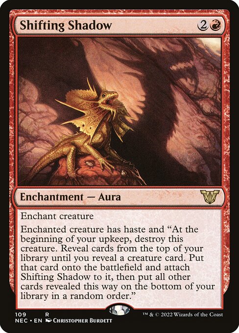Shifting Shadow (109) - Neon Dynasty Commander