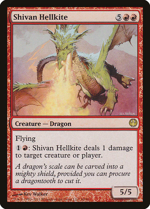 Shivan Hellkite (60) - Duel Decks: Knights vs. Dragons
