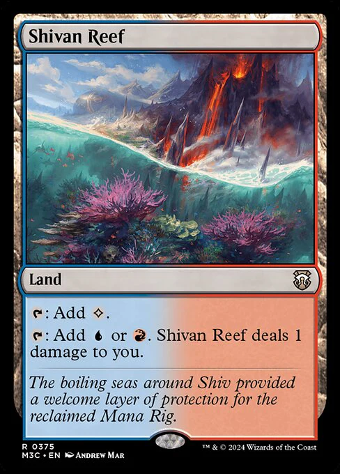 Shivan Reef (375) - Modern Horizons 3 Commander