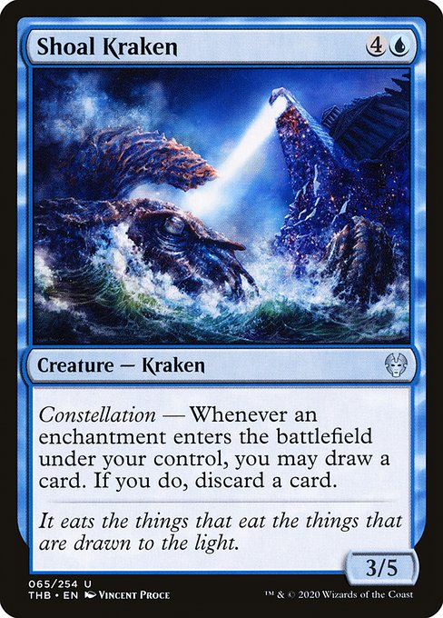 Shoal Kraken (65) (Foil) - Theros Beyond Death