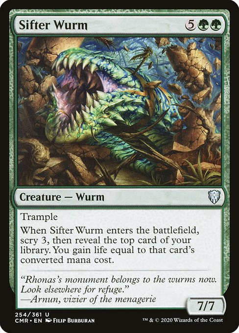 Sifter Wurm (254) - Commander Legends