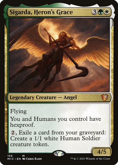 Sigarda, Heron's Grace (155) - Midnight Hunt Commander