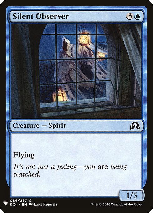 Silent Observer (SOI-86) - The List