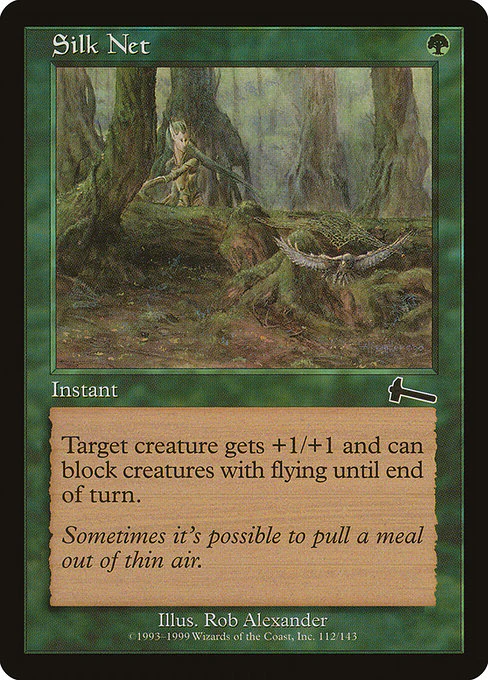 Silk Net (112) (Foil) - Urza's Legacy
