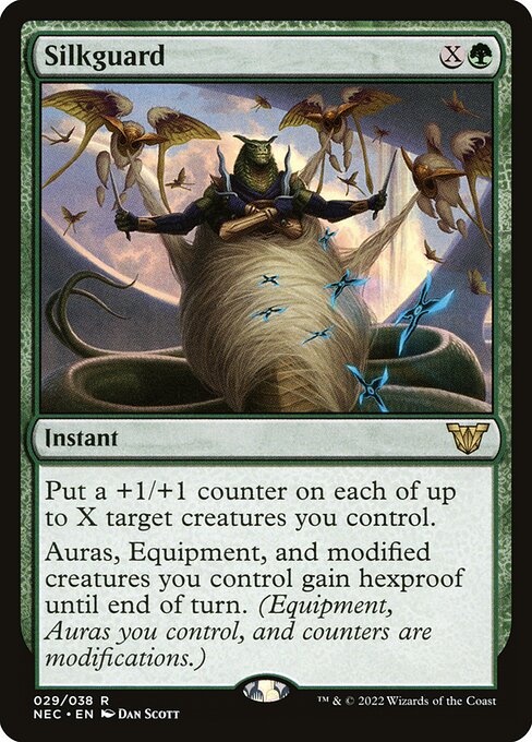 Silkguard (29) - Neon Dynasty Commander