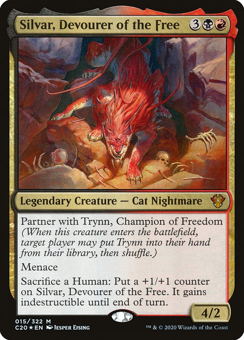 Silvar, Devourer of the Free (15) (Foil) - Commander 2020