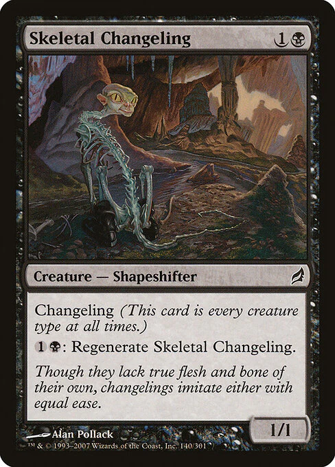 Skeletal Changeling (140) - Lorwyn