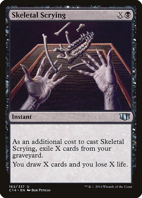 Skeletal Scrying (162) - Commander 2014
