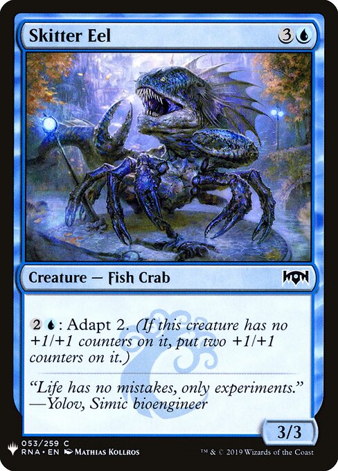 Skitter Eel (RNA-53) - The List