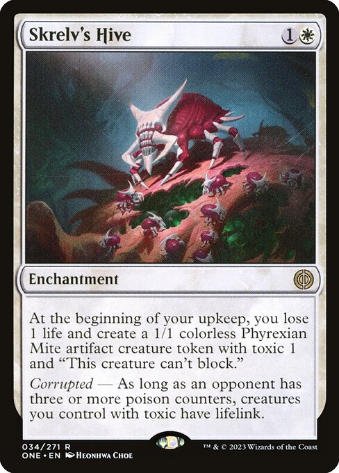 Skrelv's Hive (34) (Foil) - Phyrexia: All Will Be One