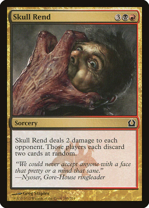Skull Rend (195) (Foil) - Return to Ravnica