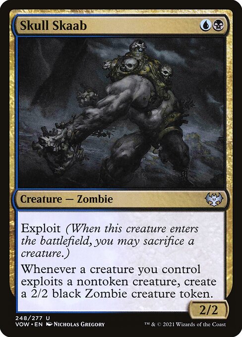 Skull Skaab (248) (Foil) - Innistrad: Crimson Vow