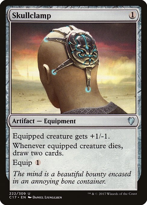 Skullclamp (222) - Commander 2017