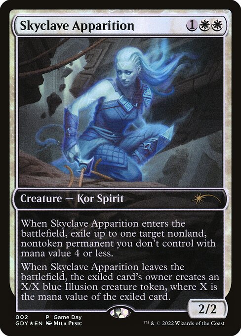 Skyclave Apparition (2) - FULL ART (Foil) - Game Day Promos