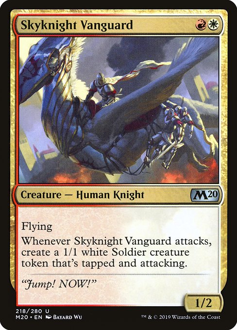 Skyknight Vanguard (218) - Core Set 2020