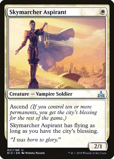 Skymarcher Aspirant (21) - Rivals of Ixalan