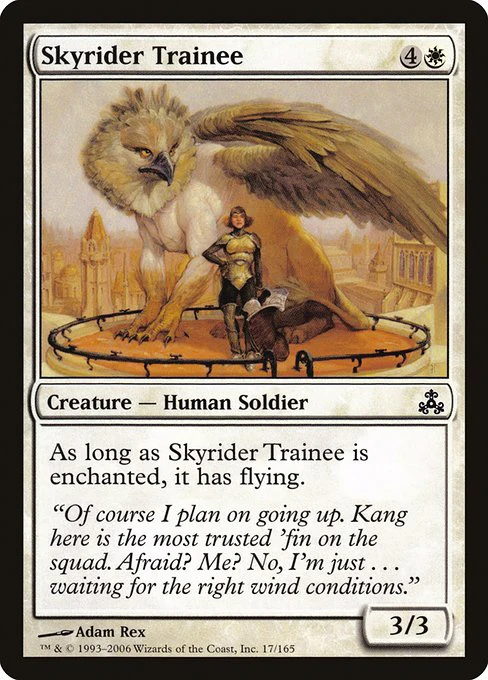 Skyrider Trainee (17) (Foil) - Guildpact
