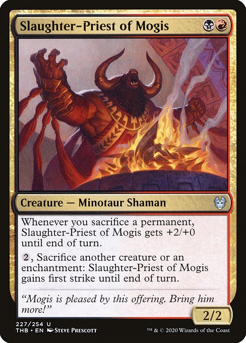Slaughter-Priest of Mogis (227) (Foil) - Theros Beyond Death