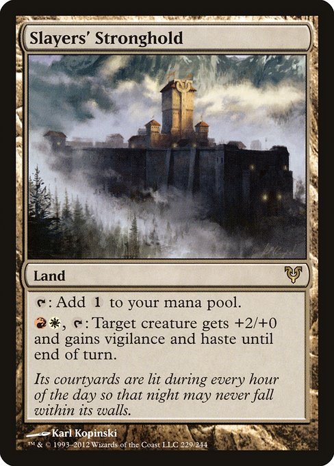 Slayers' Stronghold (229) (Foil) - Avacyn Restored