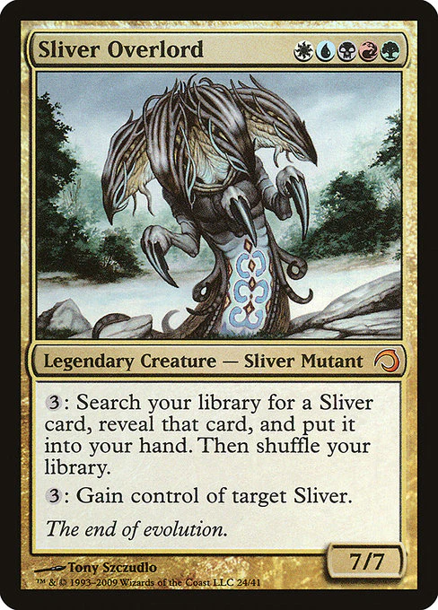 Sliver Overlord (24) (Foil) - Premium Deck Series: Slivers