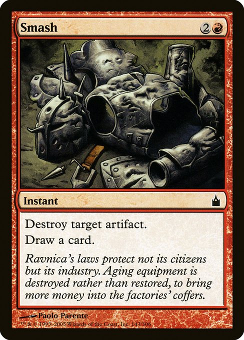 Smash (143) (Foil) - Ravnica: City of Guilds