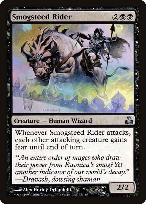 Smogsteed Rider (63) (Foil) - Guildpact