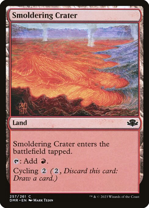 Smoldering Crater (257) - Dominaria Remastered