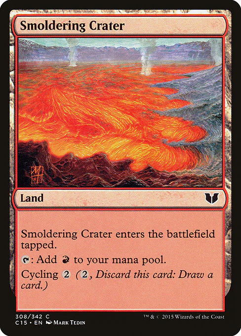 Smoldering Crater (308) - Commander 2015