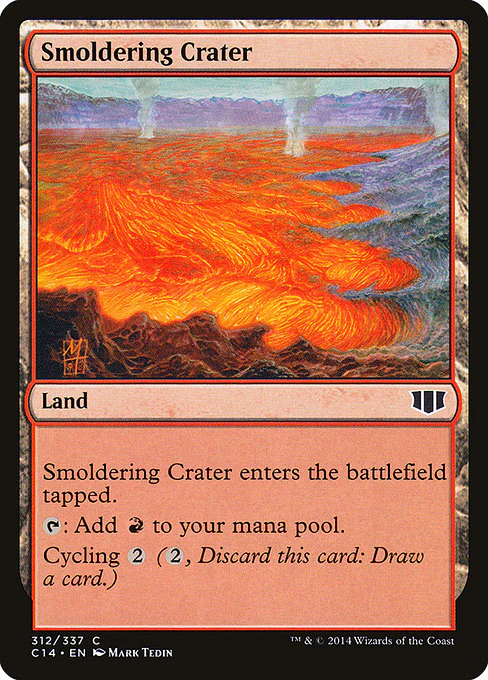 Smoldering Crater (312) - Commander 2014