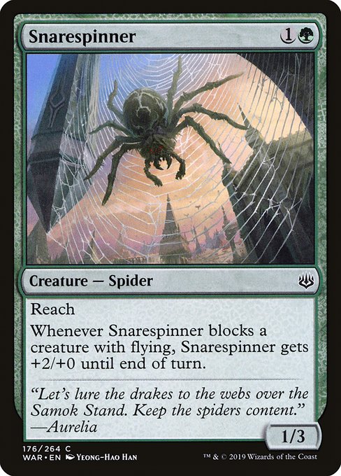 Snarespinner (176) (Foil) - War of the Spark